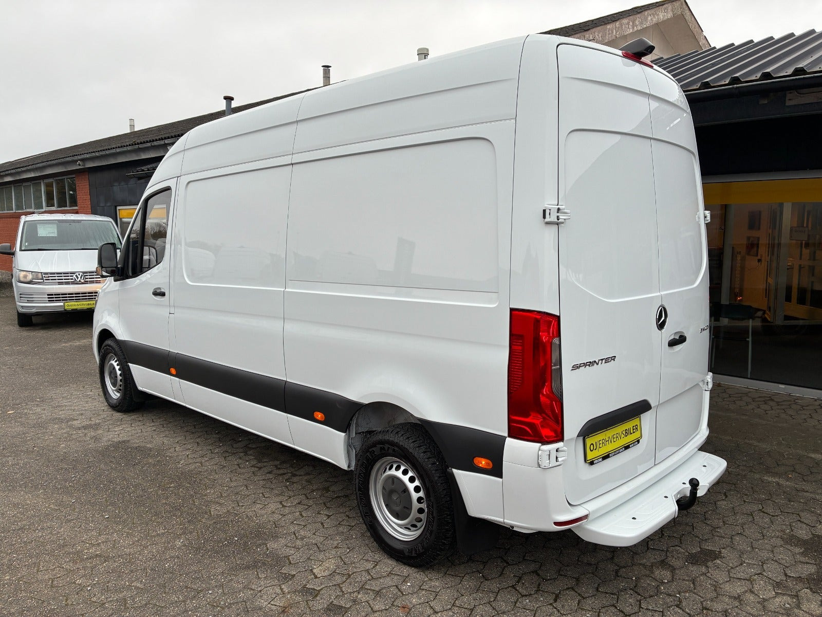 Hvid Mercedes Sprinter 314 fra 2018