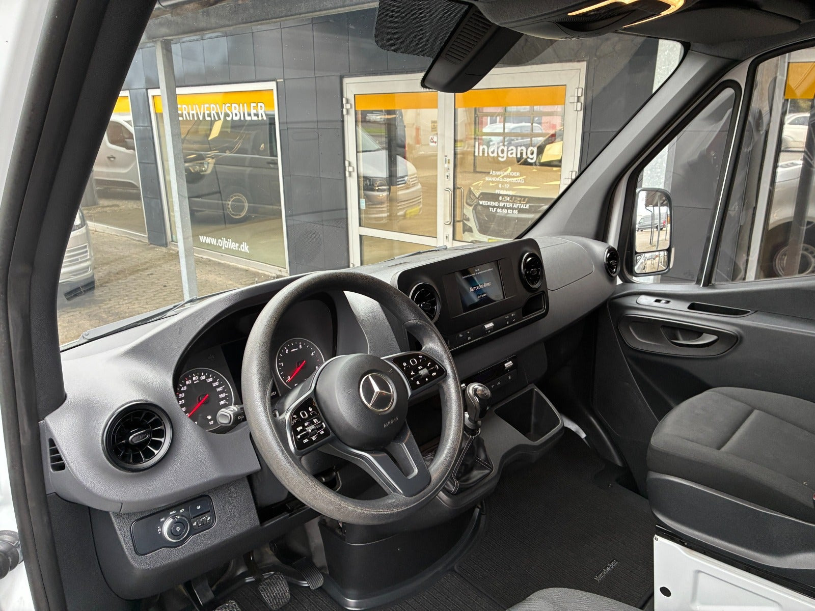 Hvid Mercedes Sprinter 314 fra 2018