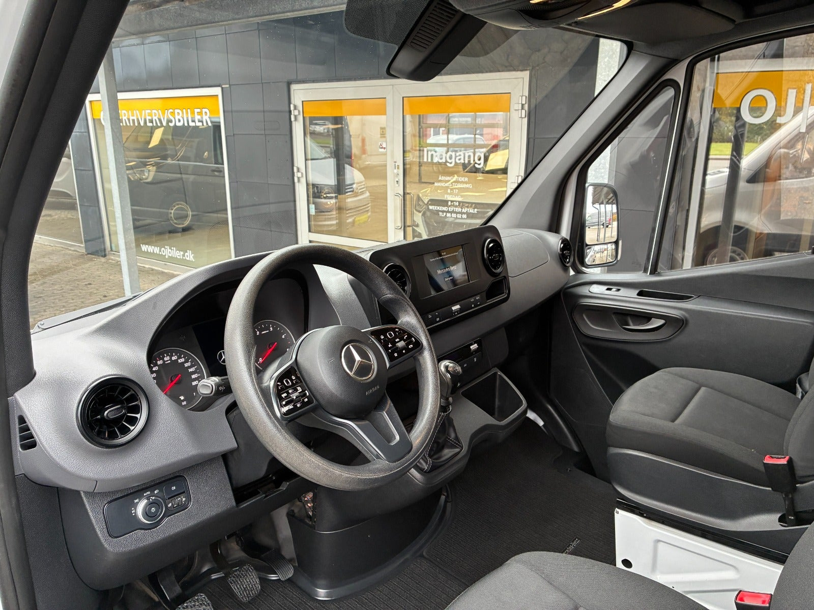 Hvid Mercedes Sprinter 314 fra 2018