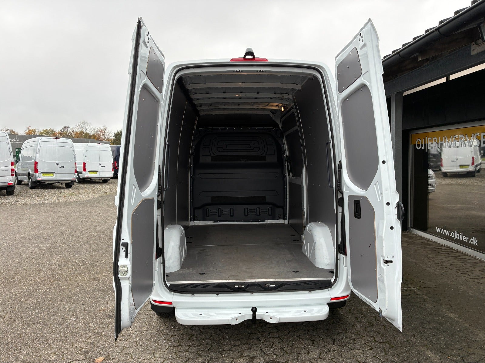 Hvid Mercedes Sprinter 314 fra 2018