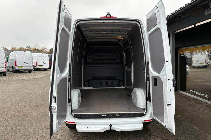Hvid Mercedes Sprinter 314 fra 2018