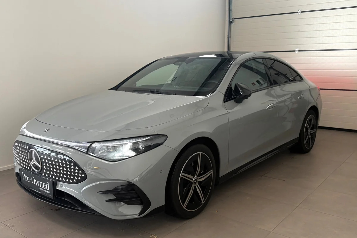 Grå Mercedes CLA250+ fra 2026
