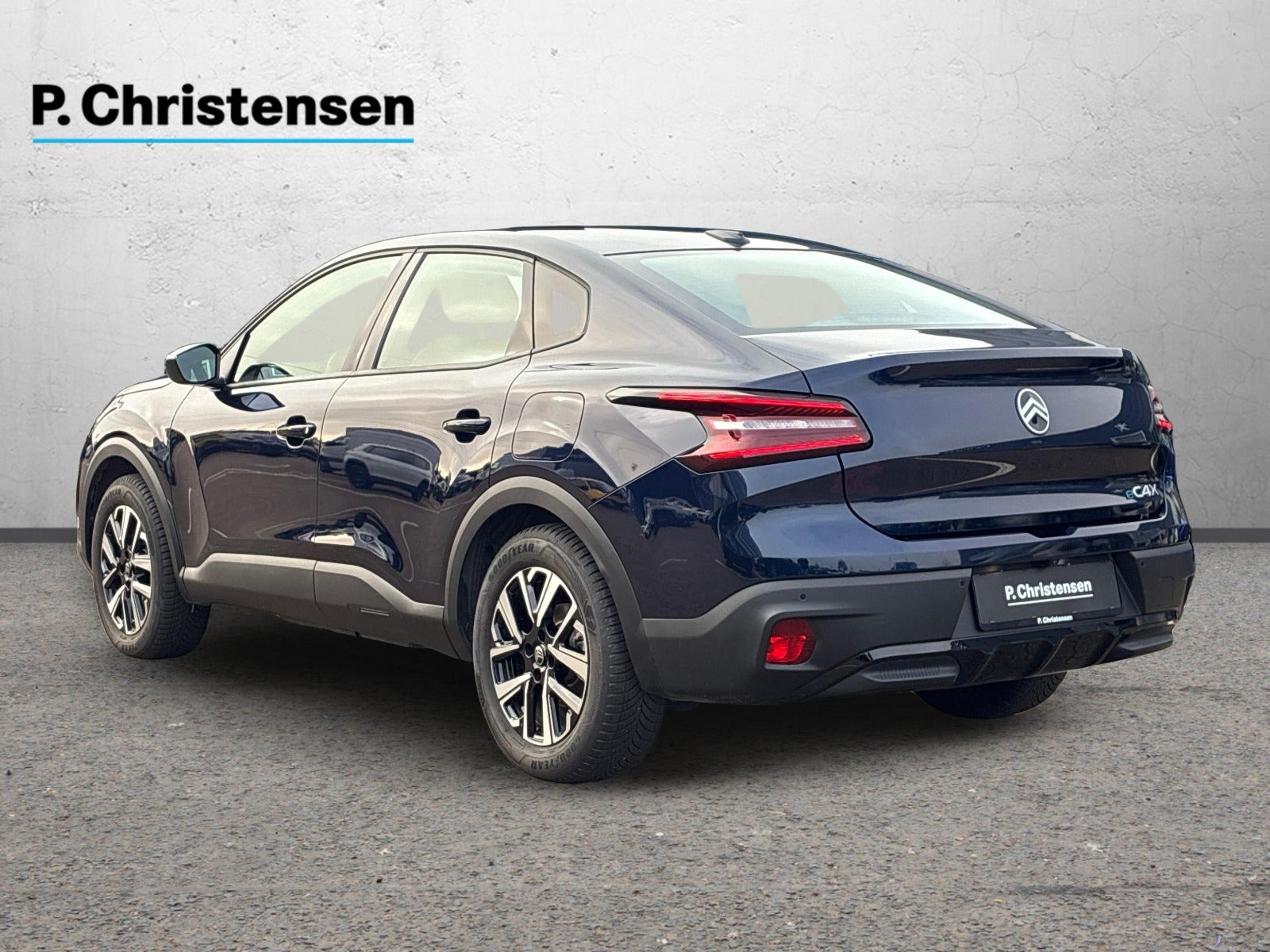 Blå Citroën ë-C4 X fra 2025