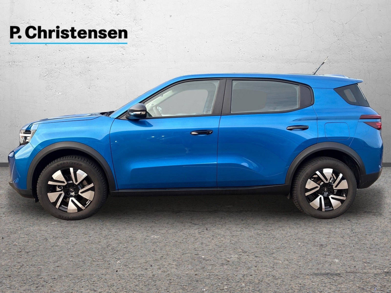 Blå Opel Frontera fra 2025