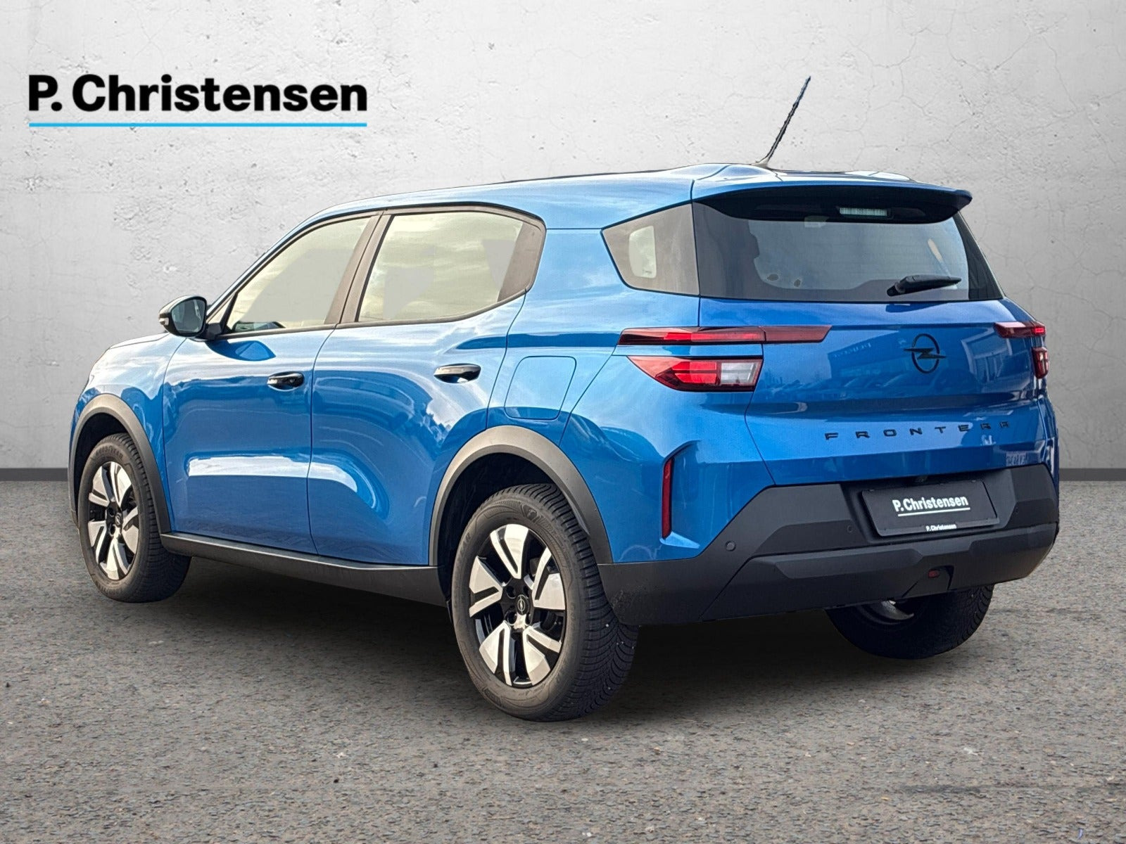 Blå Opel Frontera fra 2025