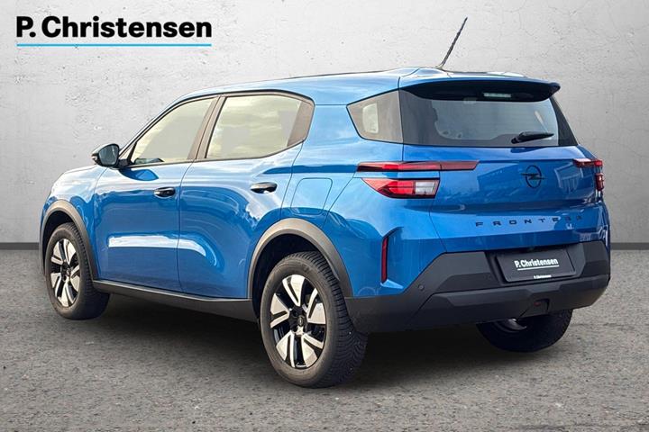 Blå Opel Frontera fra 2025
