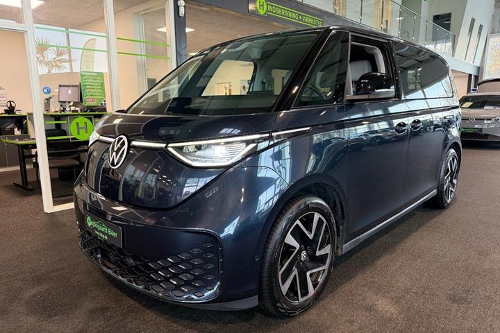 Blå VW ID.Buzz fra 2023