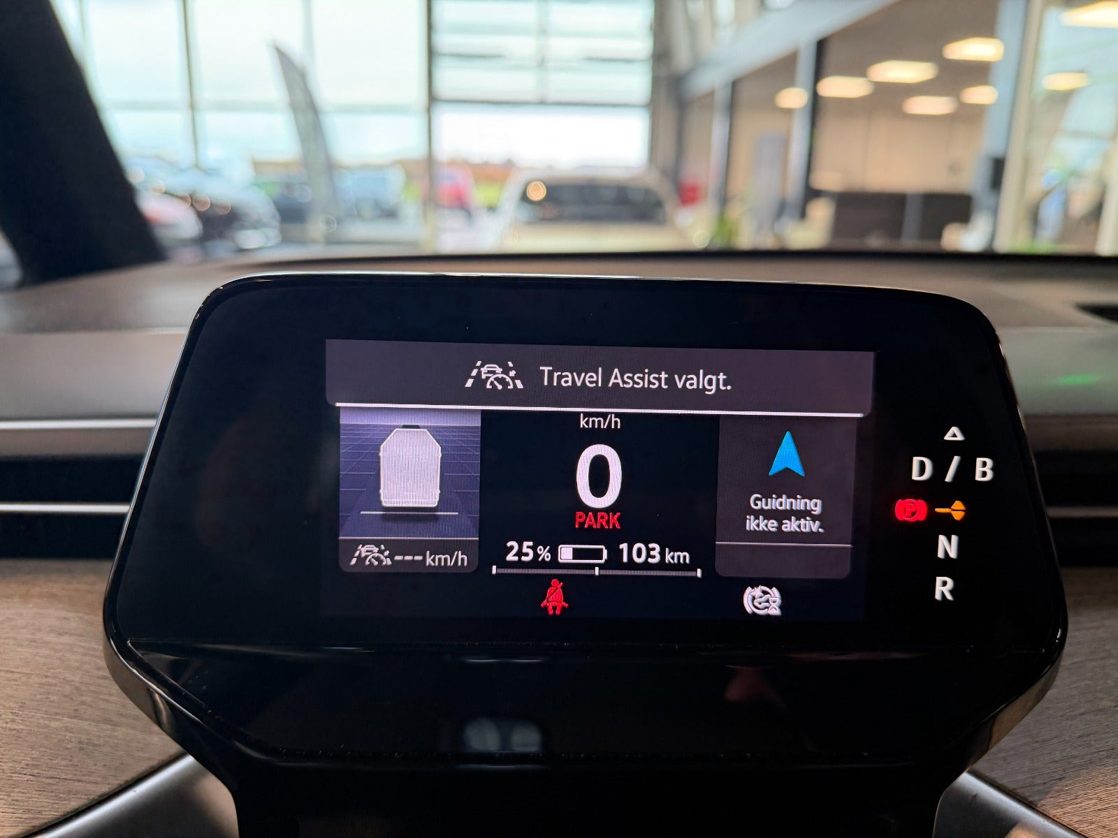 Blå VW ID.Buzz fra 2023