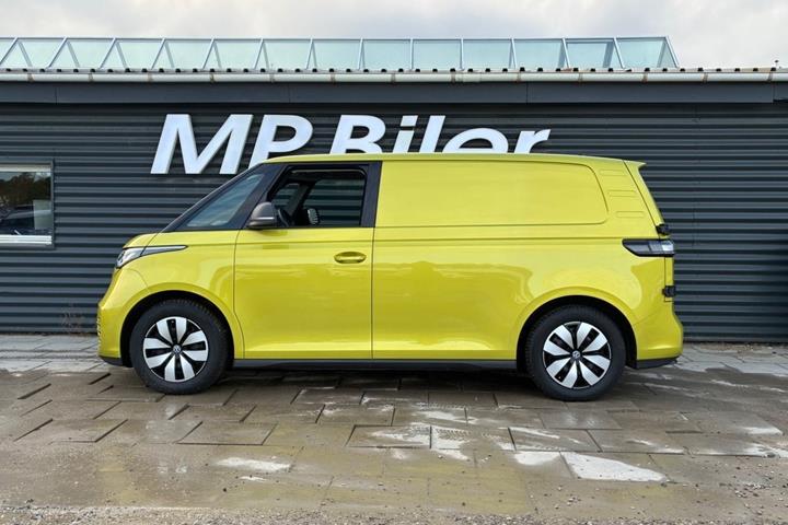 Gul VW ID.Buzz fra 2024