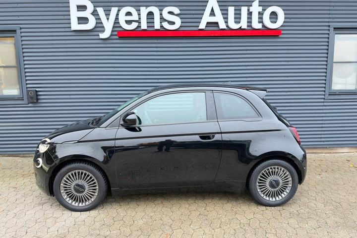 Sort Fiat 500e fra 2021