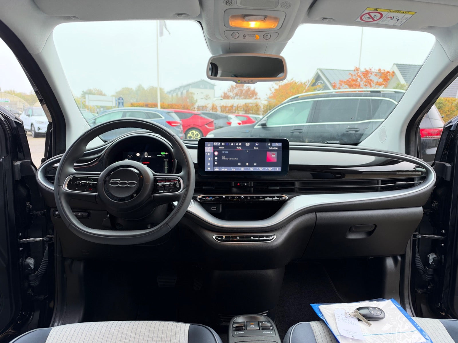 Sort Fiat 500e fra 2021