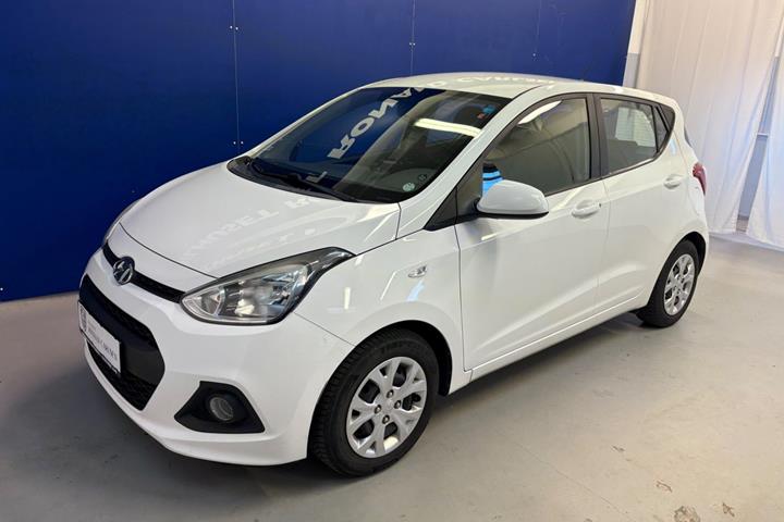 Hvid Hyundai i10 fra 2015