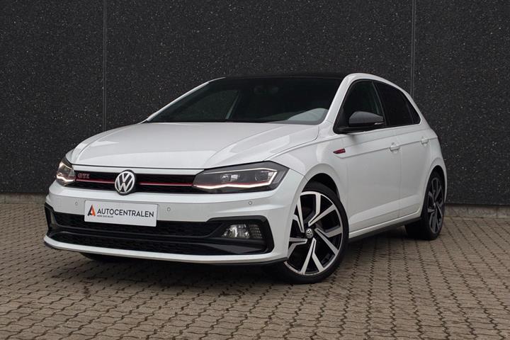 Hvid VW Polo fra 2018