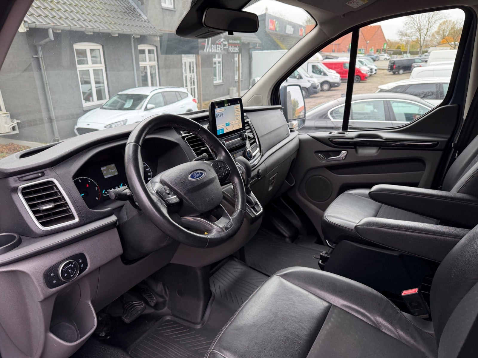 Blå Ford Transit Custom 290 L1 fra 2018