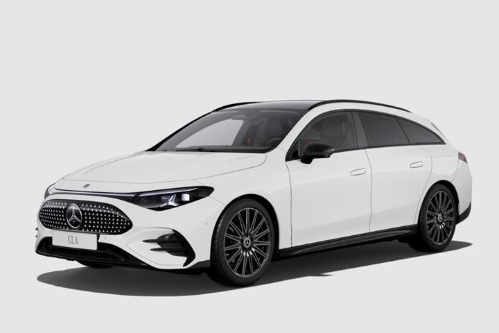 Hvid Mercedes CLA250+ fra 2026