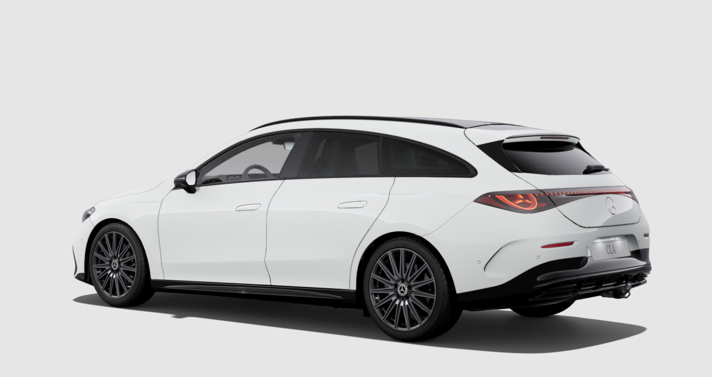 Hvid Mercedes CLA250+ fra 2026