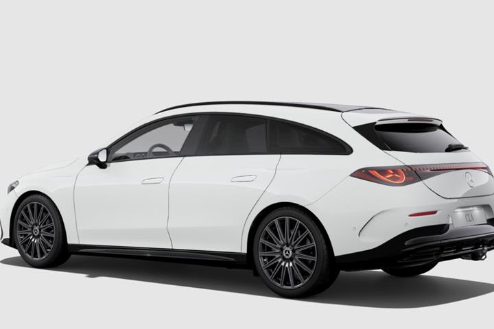 Hvid Mercedes CLA250+ fra 2026