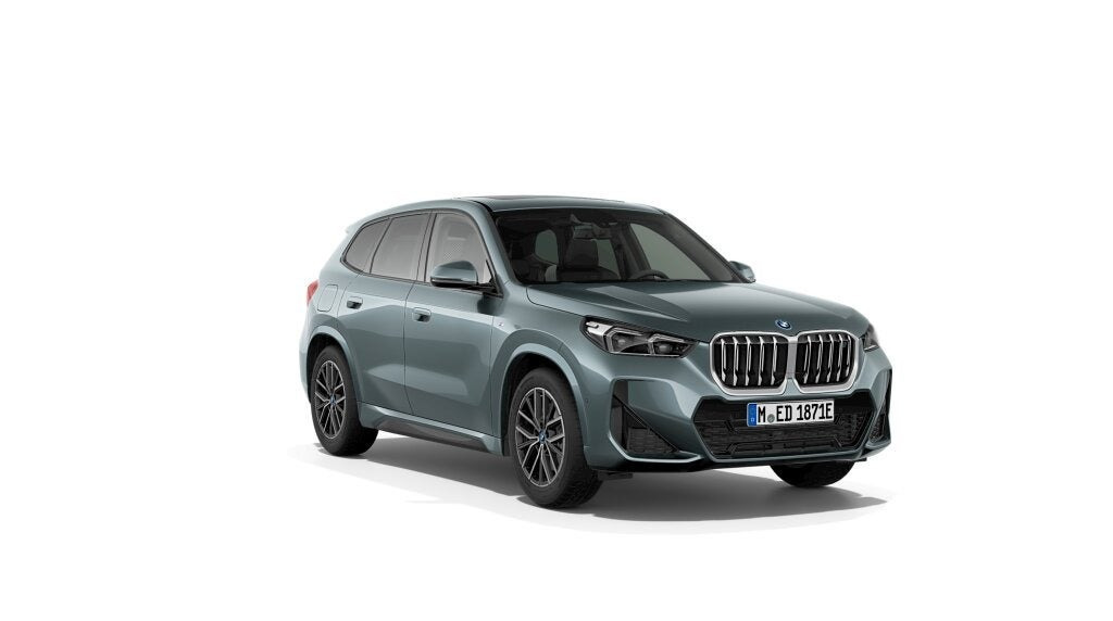 Grøn BMW iX1 fra 2024