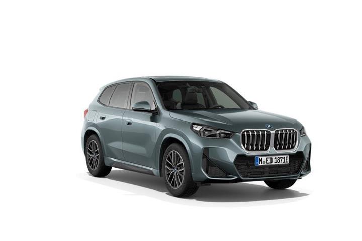 Grøn BMW iX1 fra 2024