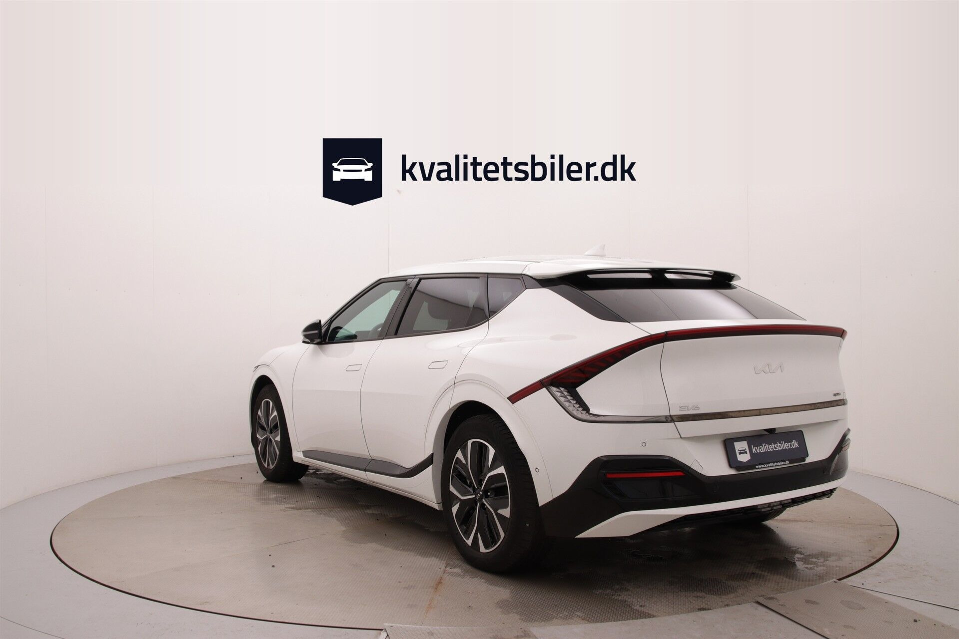 Hvid Kia EV6 fra 2022