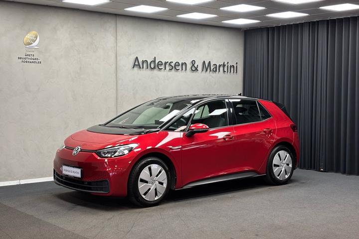 Rød VW ID.3 fra 2022