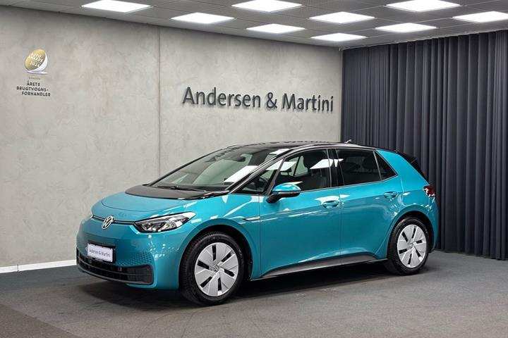 Turquoise VW ID.3 fra 2022