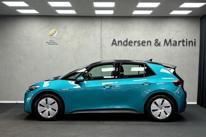 Turquoise VW ID.3 fra 2022