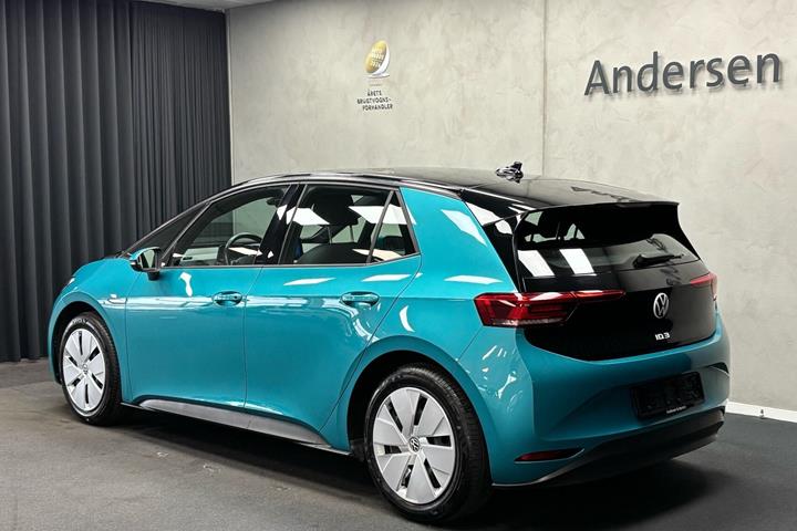 Turquoise VW ID.3 fra 2022