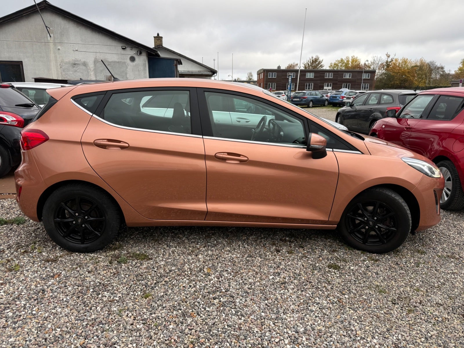 Bronze Ford Fiesta fra 2017