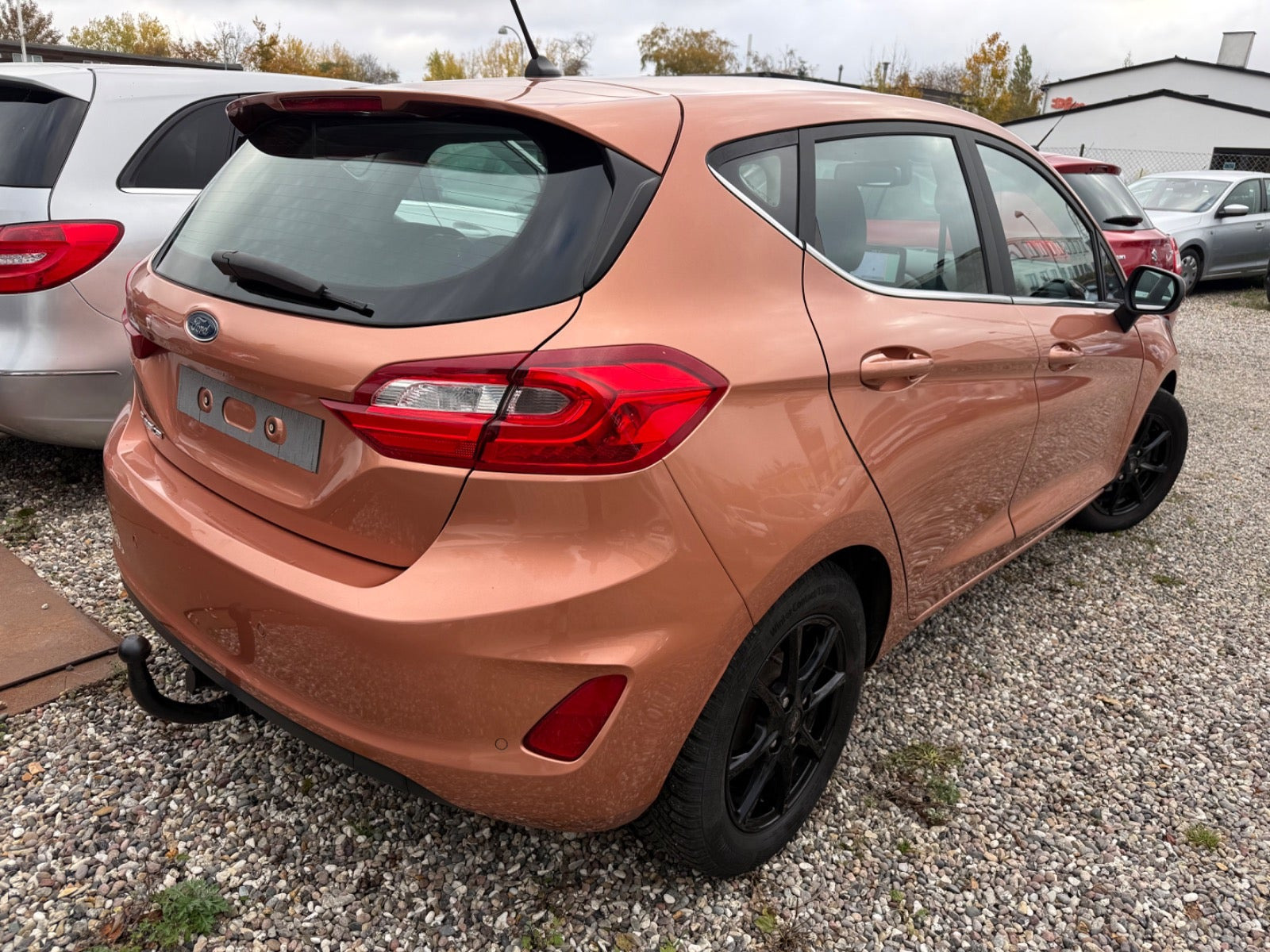 Bronze Ford Fiesta fra 2017