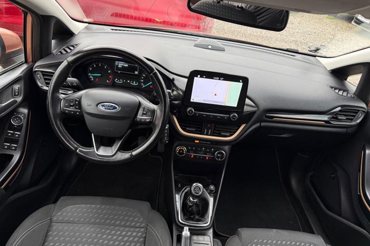 Bronze Ford Fiesta fra 2017
