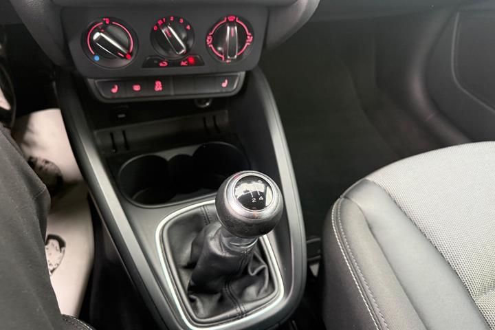 Hvid Audi A1 fra 2012