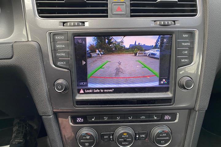 Hvid VW e-Golf VII fra 2014