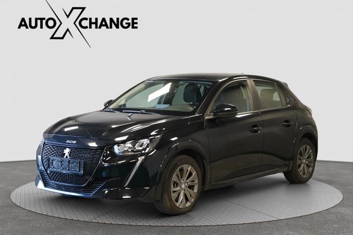 Sort Peugeot e-208 fra 2023