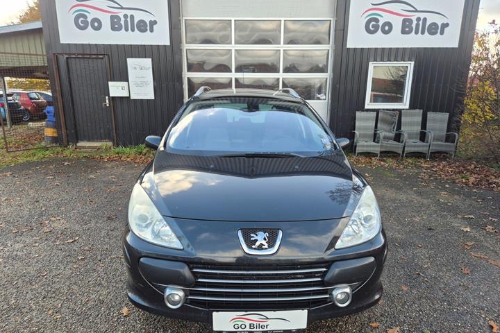 Grøn Peugeot 307 fra 2007