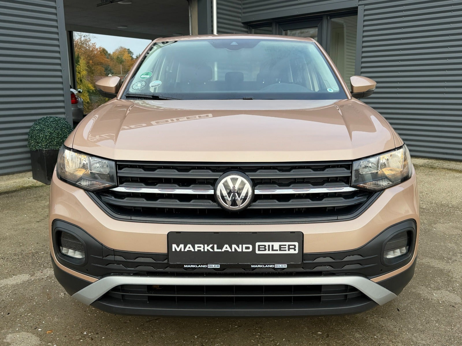 Orange VW T-Cross fra 2019
