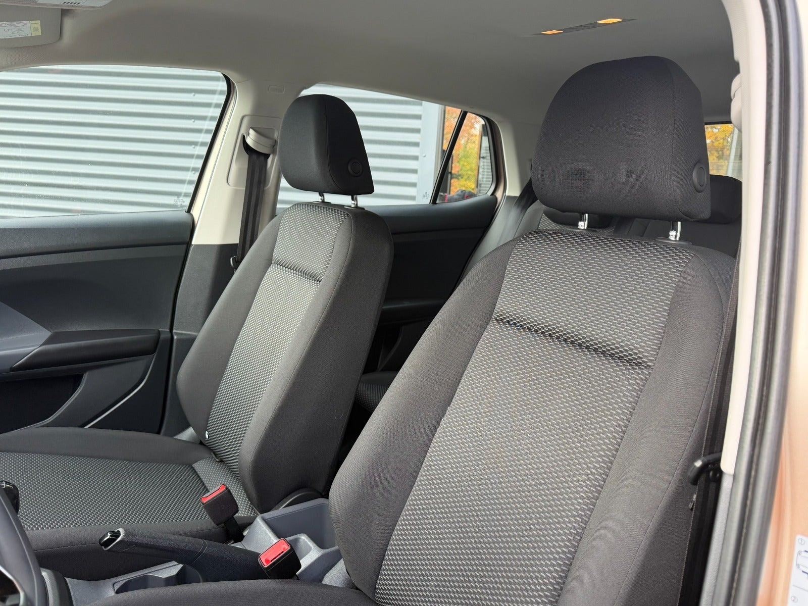 Orange VW T-Cross fra 2019