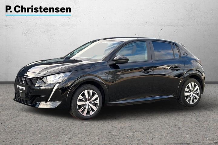 Sort Peugeot e-208 fra 2021