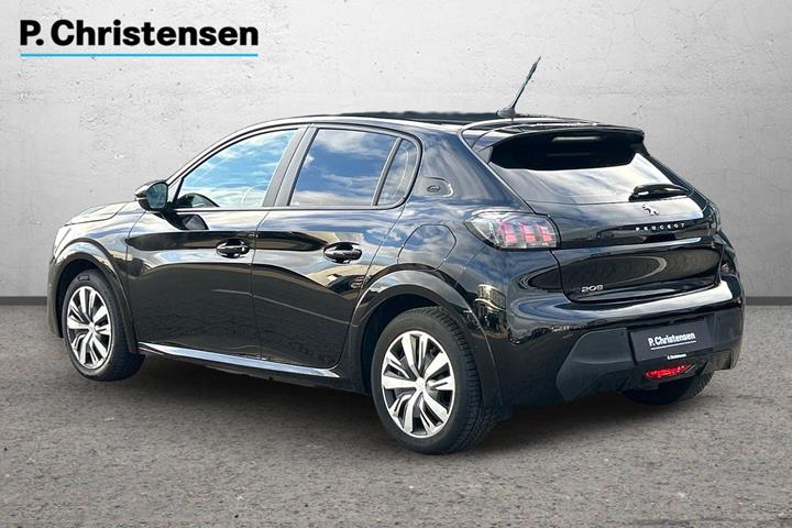 Sort Peugeot e-208 fra 2021