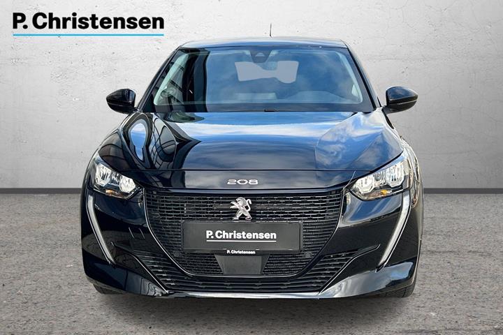 Sort Peugeot e-208 fra 2021