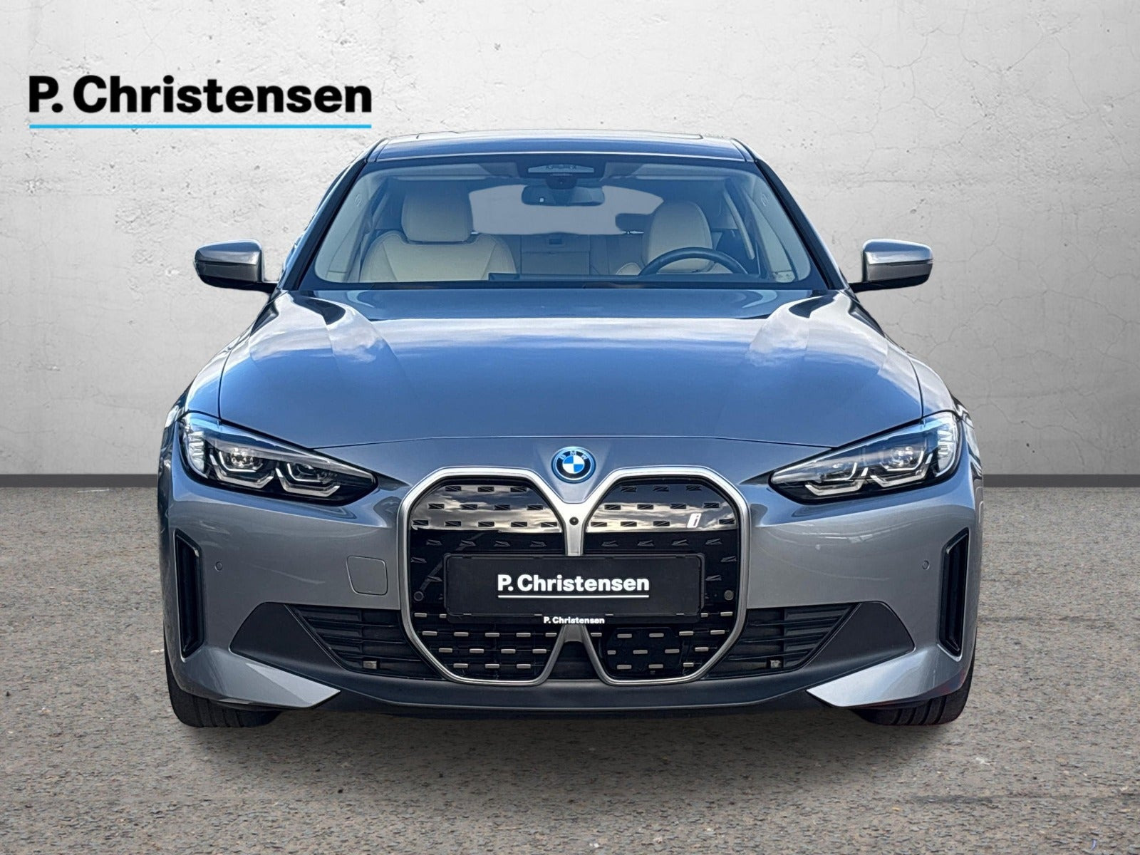 Grå BMW i4 fra 2022