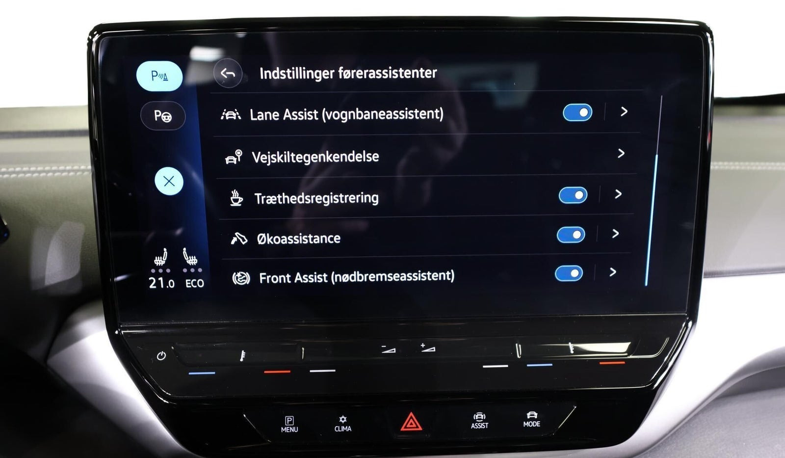 Hvid VW ID.5 fra 2022