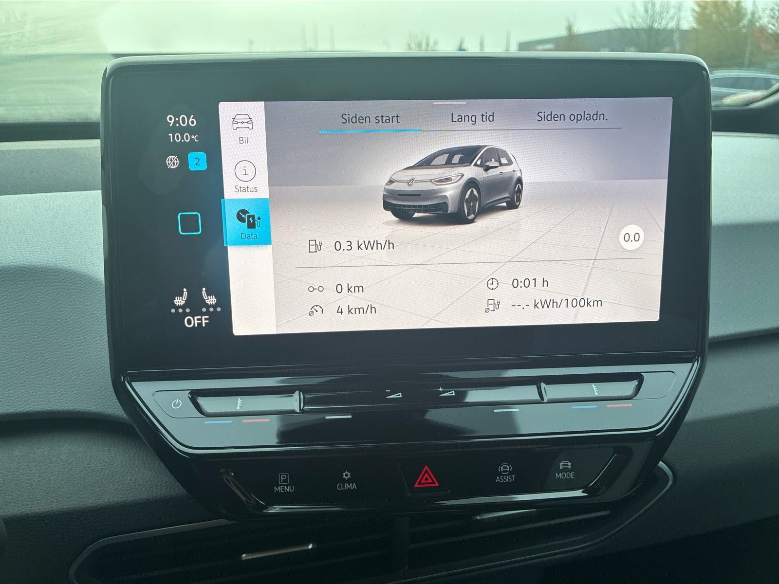 Grå VW ID.3 fra 2022