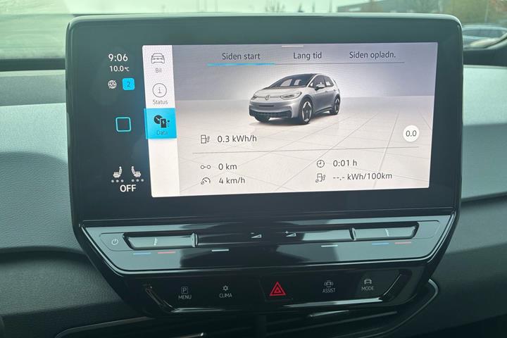 Grå VW ID.3 fra 2022