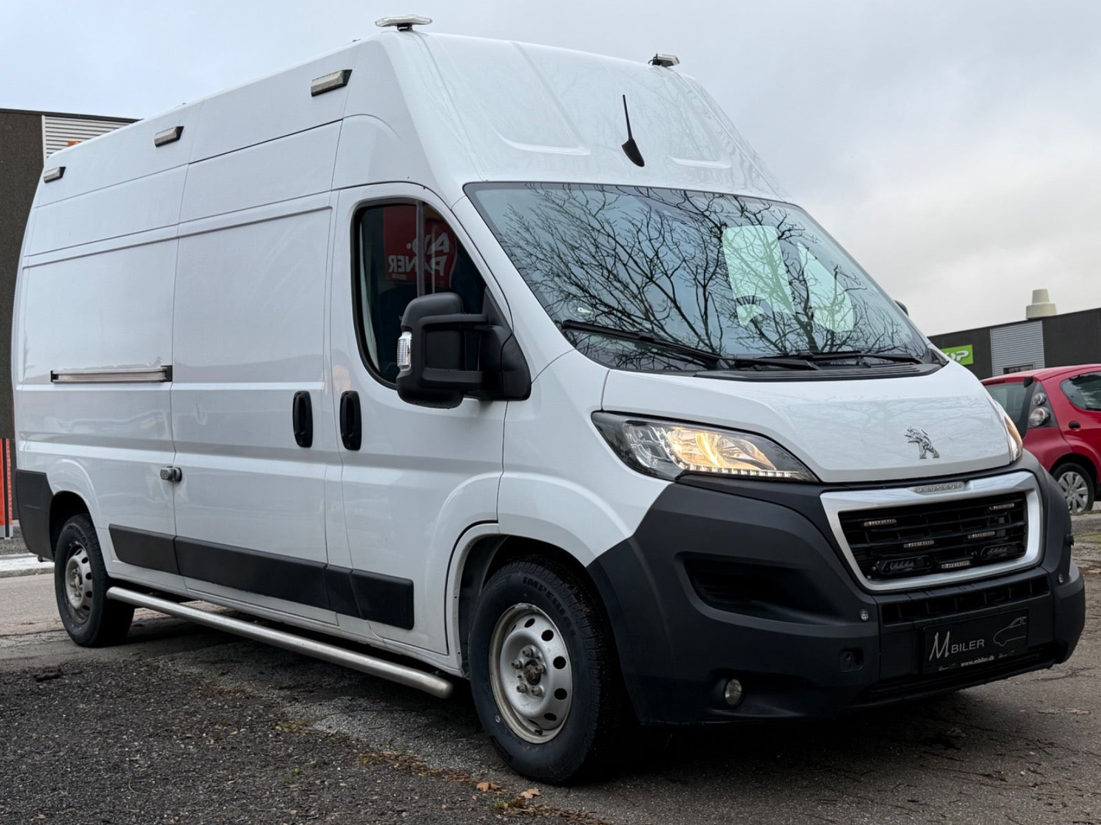 Hvid Peugeot Boxer 435 fra 2022