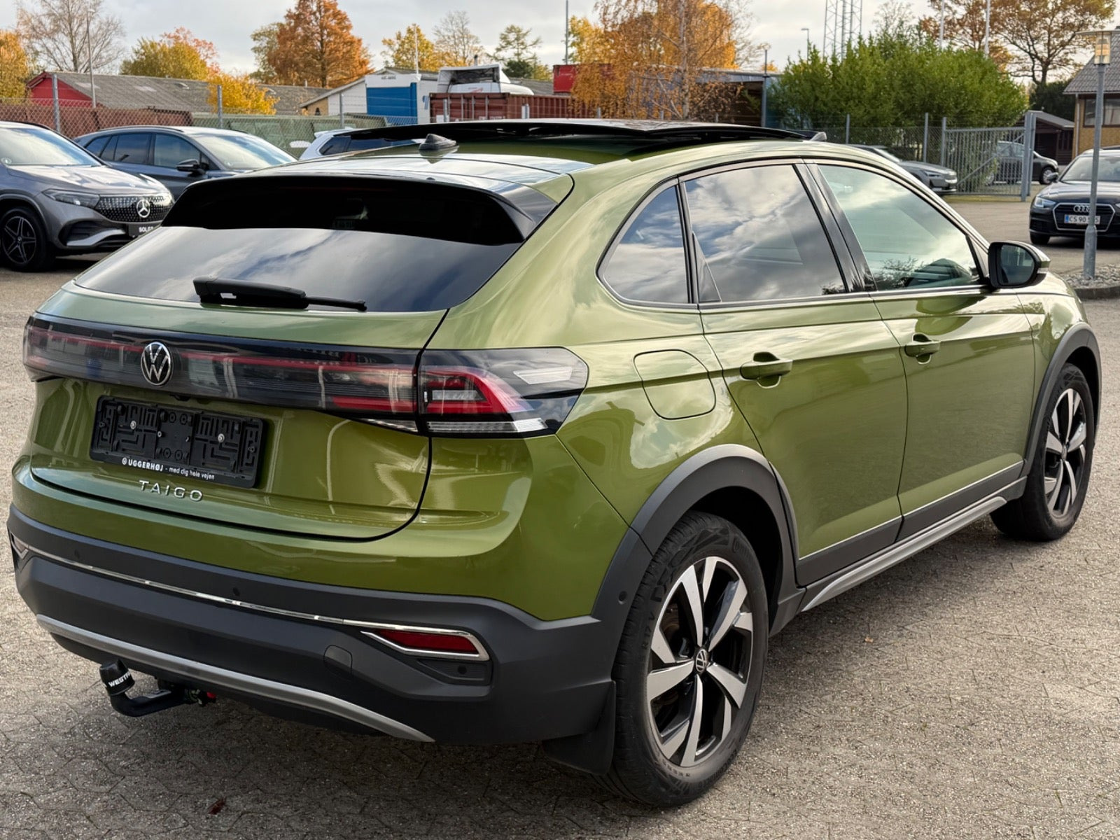 Grøn VW Taigo fra 2022
