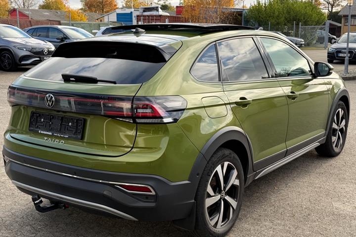 Grøn VW Taigo fra 2022