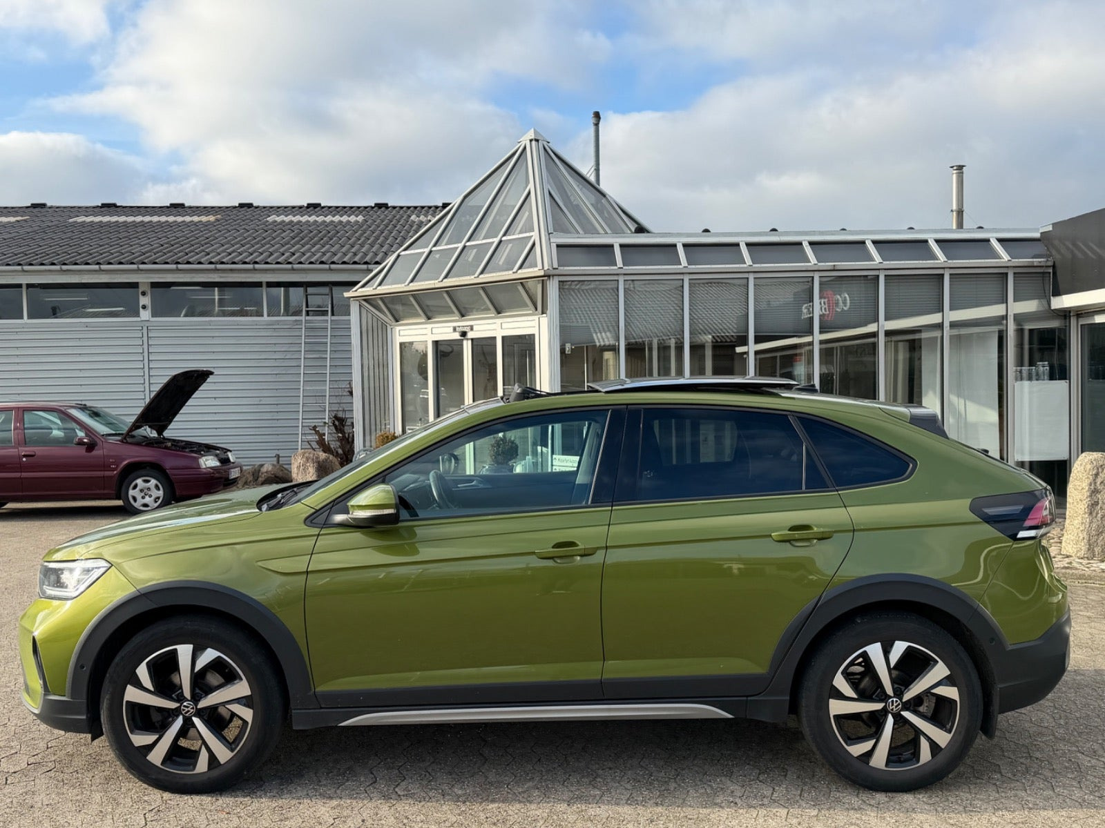 Grøn VW Taigo fra 2022