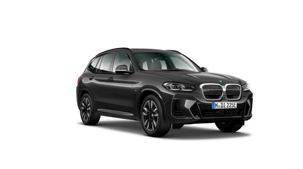Grå BMW iX3 fra 2023
