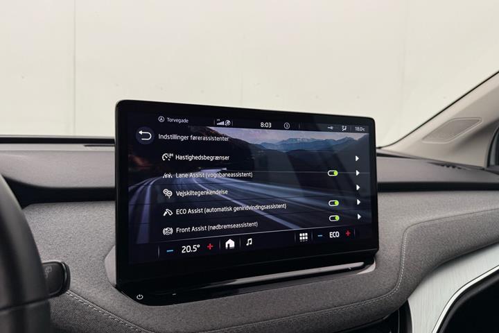 Sølv Skoda Enyaq fra 2023